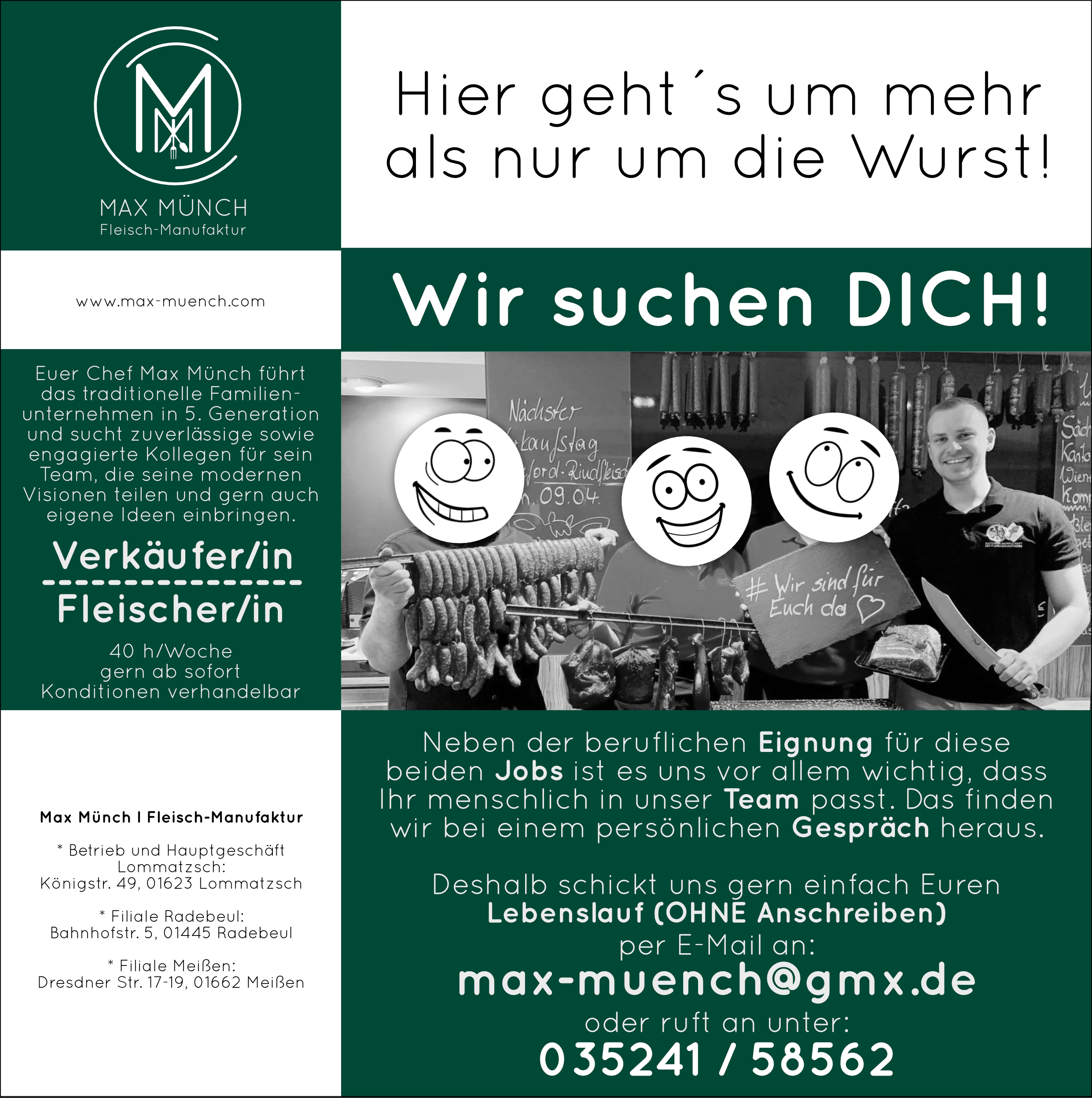 Jobs bei Max Münch
